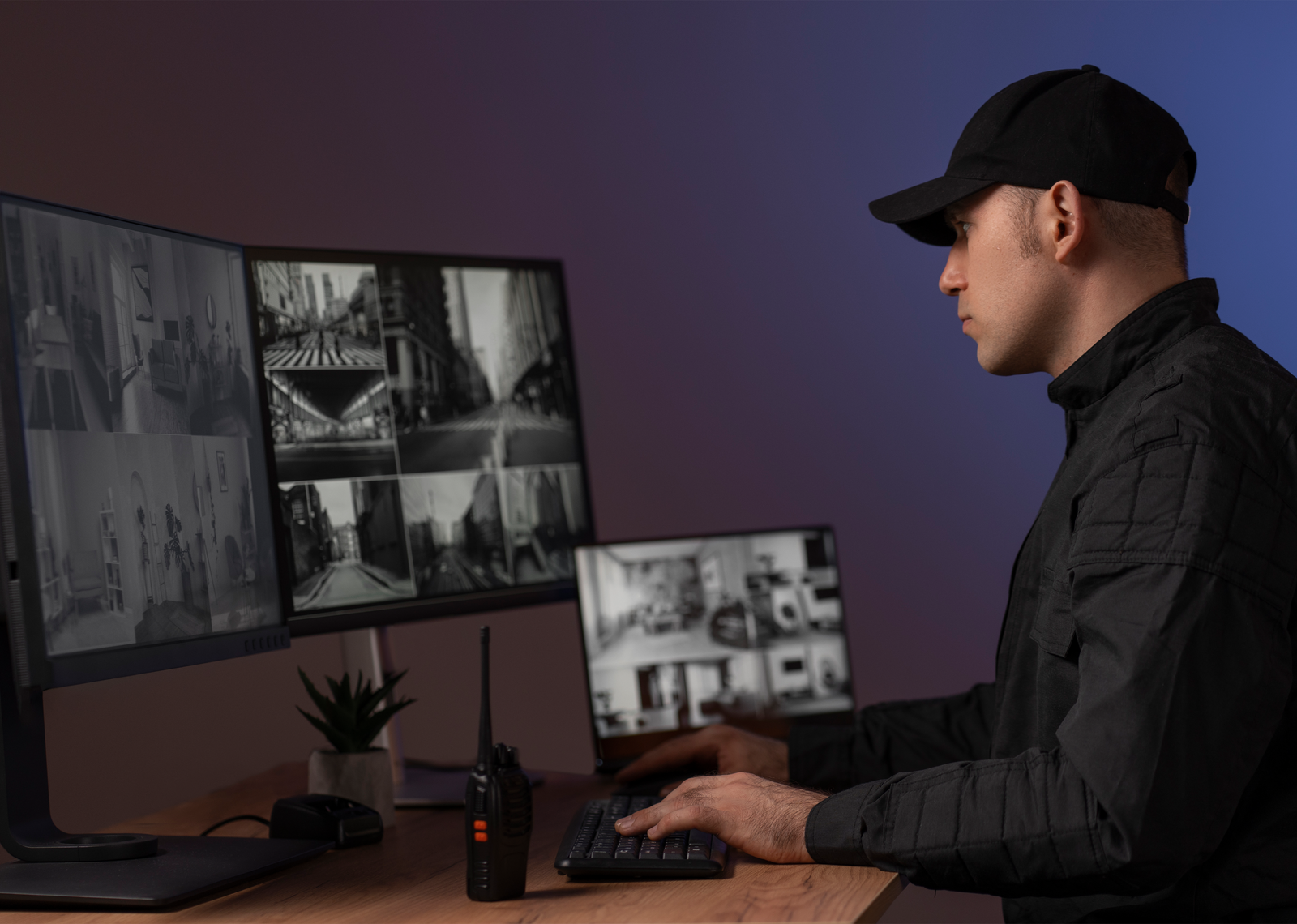 CCTV Surveillance Camera Image